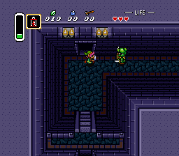 Oh no, Link's first hostile soldier!