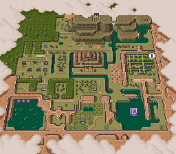 Dark Hyrule Map